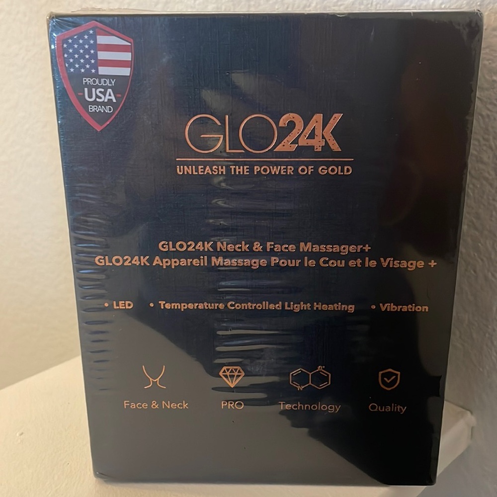 Glo 24K face and neck massager